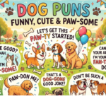 Dog Puns That Are Funny, Cute & Paw-some