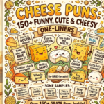 Cheese Puns: 150+ Funny, Cute & Cheesy One-Liners