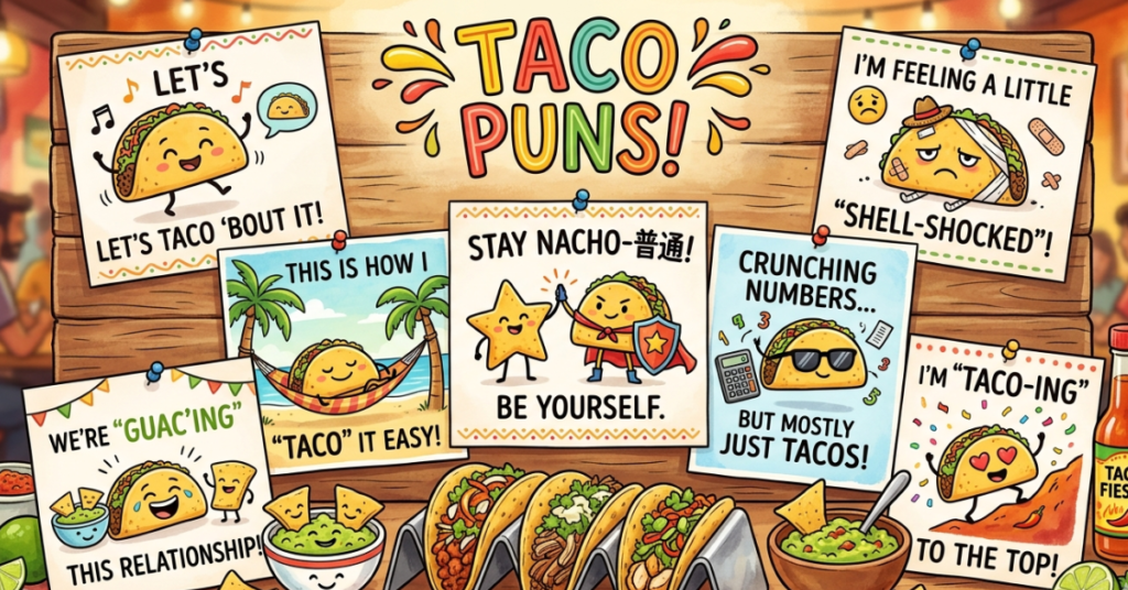 Hilarious Taco Puns That Will Spice Up Your Day