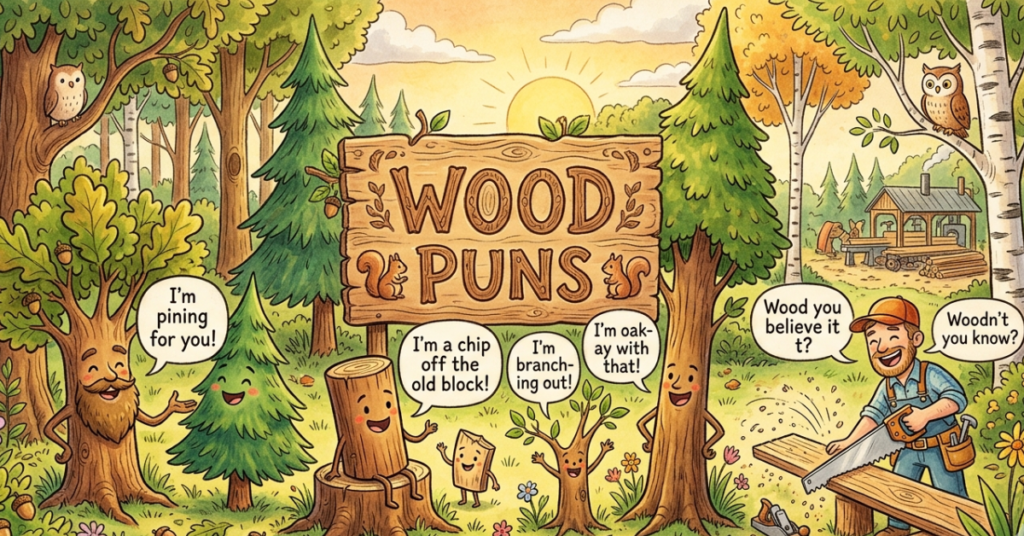 Hilarious Wood Puns That Will Crack You Up