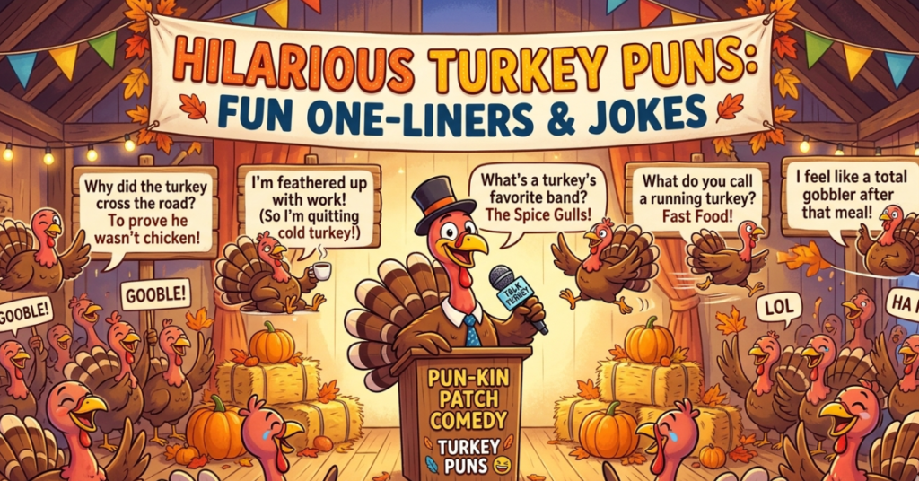 Hilarious Turkey Puns: Fun One-Liners & Jokes
