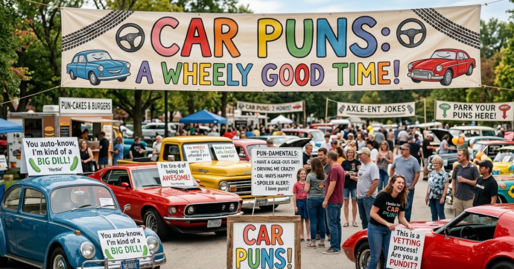 Car Puns That Will Drive You Laughing