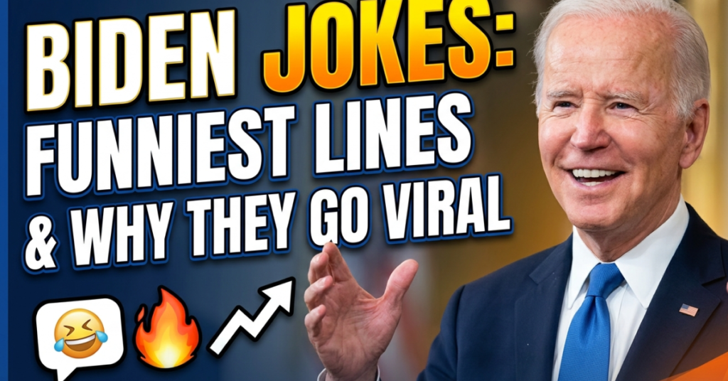 Biden Jokes: Funniest Lines & Why They Go Viral