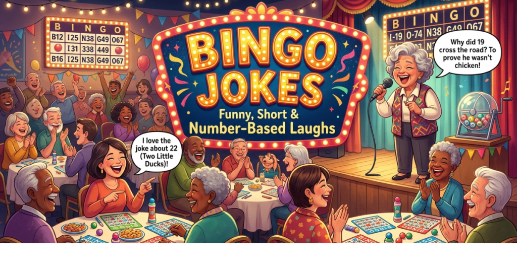 Bingo Jokes: Funny, Short & Number-Based Laughs