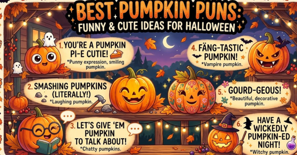 Best Pumpkin Puns: Funny & Cute Ideas for Halloween