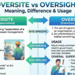 Oversite vs Oversight: Meaning, Difference & Usage