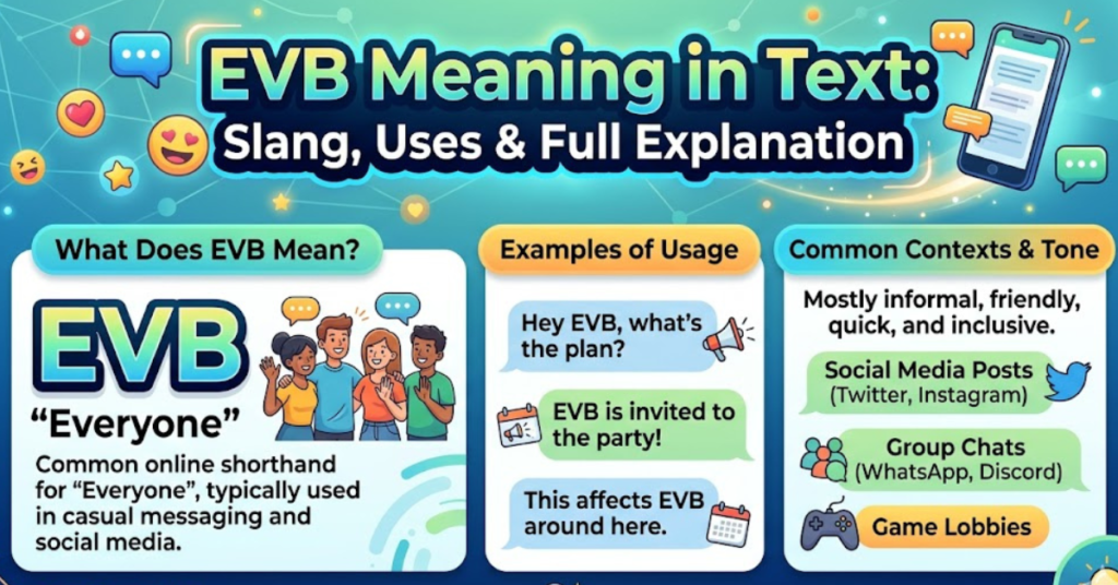EVB Meaning in Text: Slang, Uses & Full Explanation