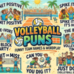 Volleyball Puns: Funny Team Names & Wordplay