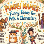 Punny Names: Funny Ideas for Pets & Characters