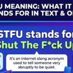 STFU Meaning: What It Stands for in Text & Online