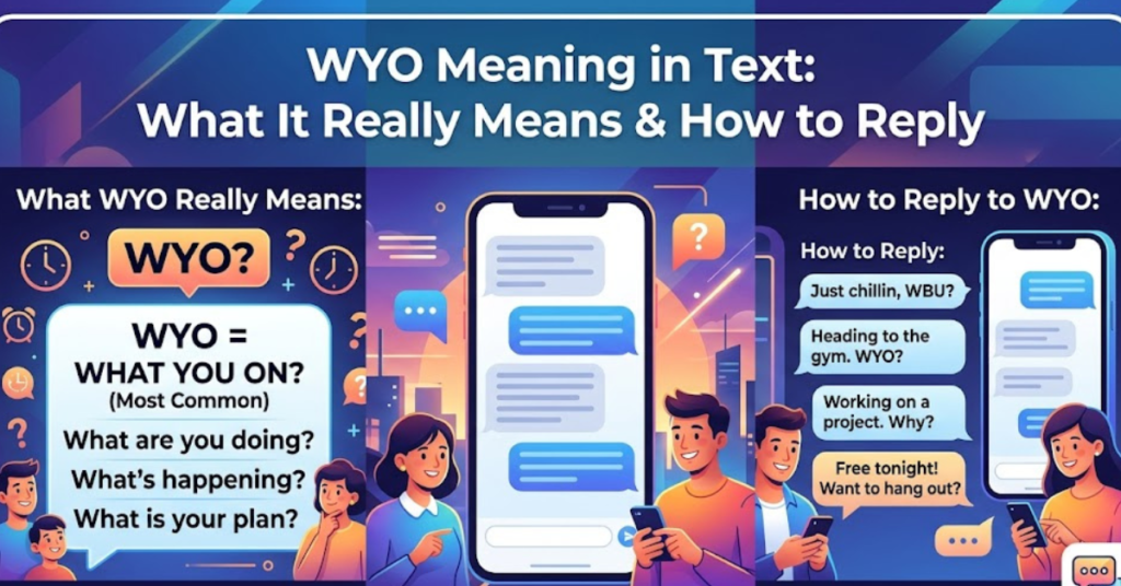 WYO Meaning in Text: What It Really Means & How to Reply
