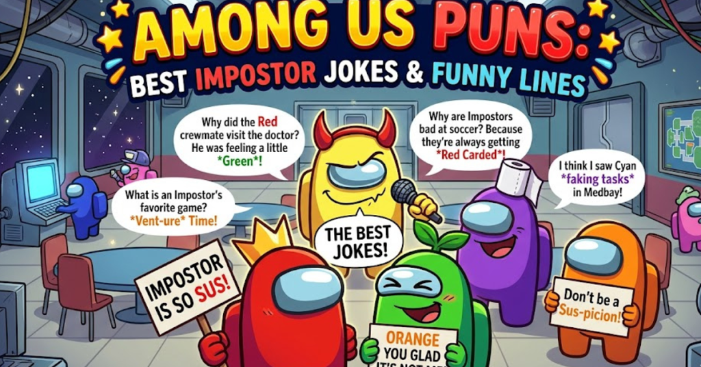 Among Us Puns: Best Impostor Jokes & Funny Lines