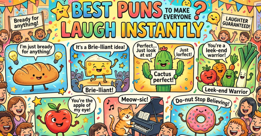 Best Puns to Make Everyone Laugh Instantly