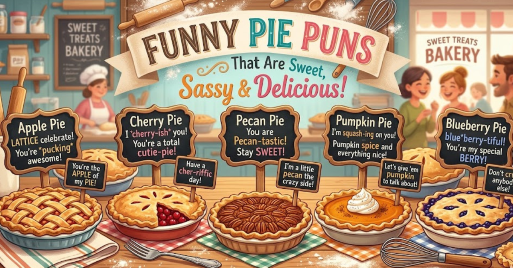 Funny Pie Puns That Are Sweet, Sassy & Delicious