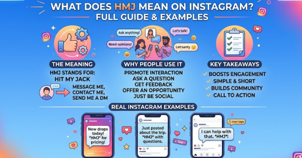 What Does HMJ Mean on Instagram? Full Guide & Examples