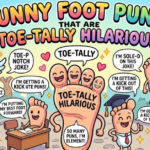 Funny Foot Puns That Are Toe-Tally Hilarious
