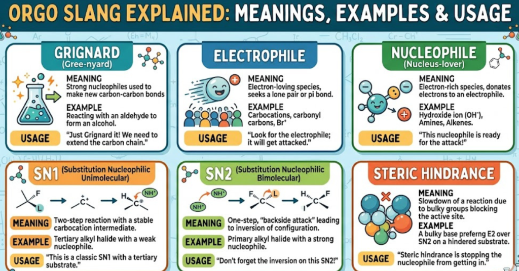 Orgo Slang Explained: Meanings, Examples & Usage