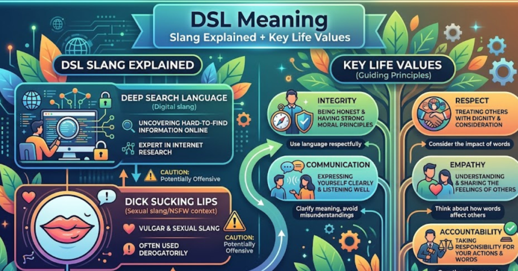 DSL Meaning Slang Explained + Key Life Values