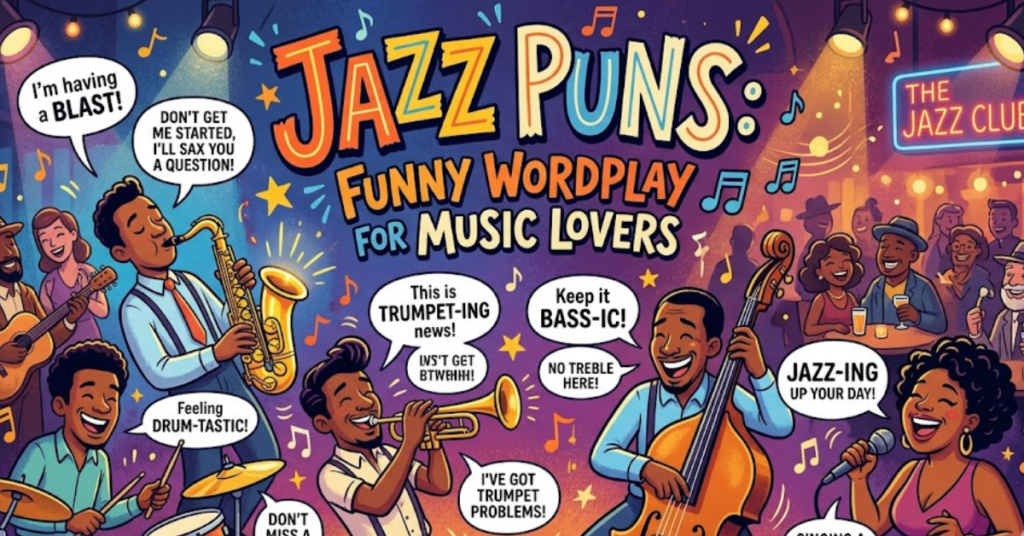 Jazz Puns: Funny Wordplay for Music Lovers