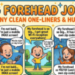 Big Forehead Jokes: Funny Clean One-Liners & Humor