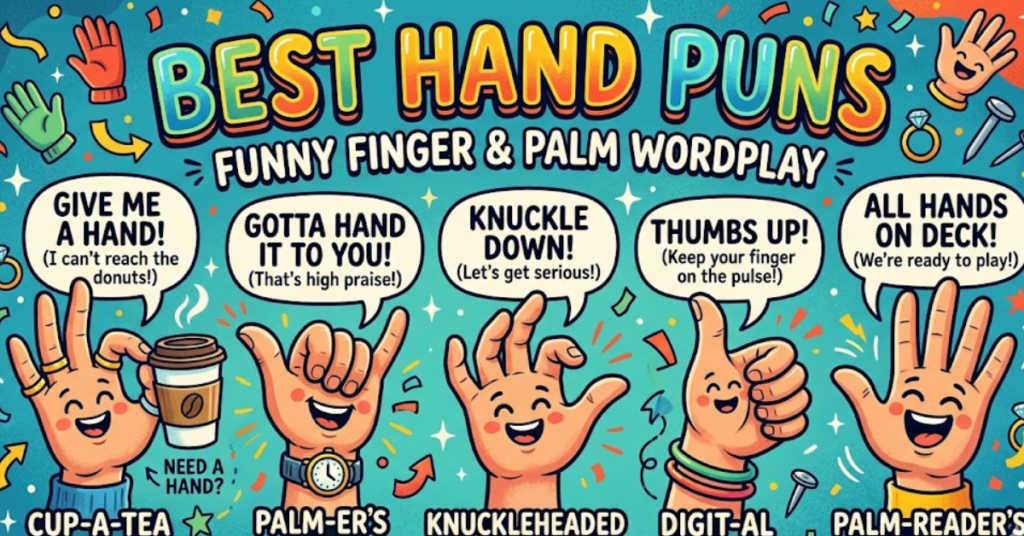 Best Hand Puns: Funny Finger & Palm Wordplay