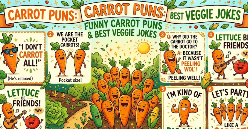Carrot Puns: Funny Carrot Puns & Best Veggie Jokes