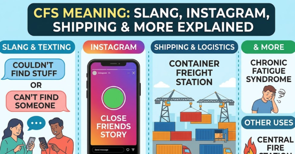 CFS Meaning: Slang, Instagram, Shipping & More Explained
