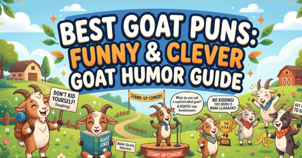 Best Goat Puns: Funny & Clever Goat Humor Guide