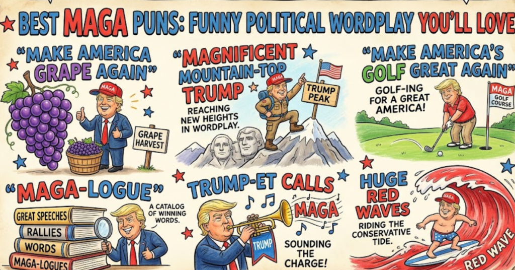 Best MAGA Puns: Funny Political Wordplay You’ll Love