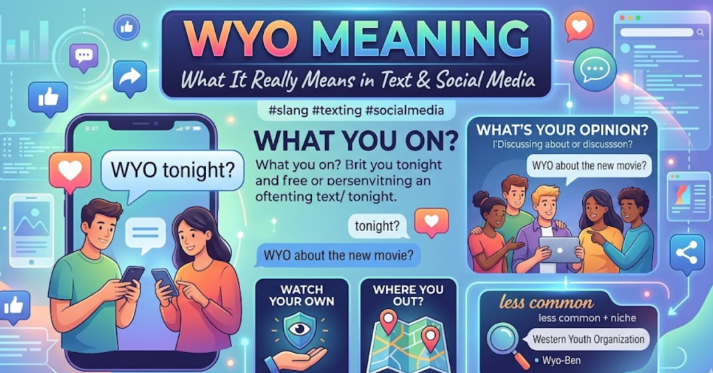 WYO Meaning: What It Really Means in Text & Social Media