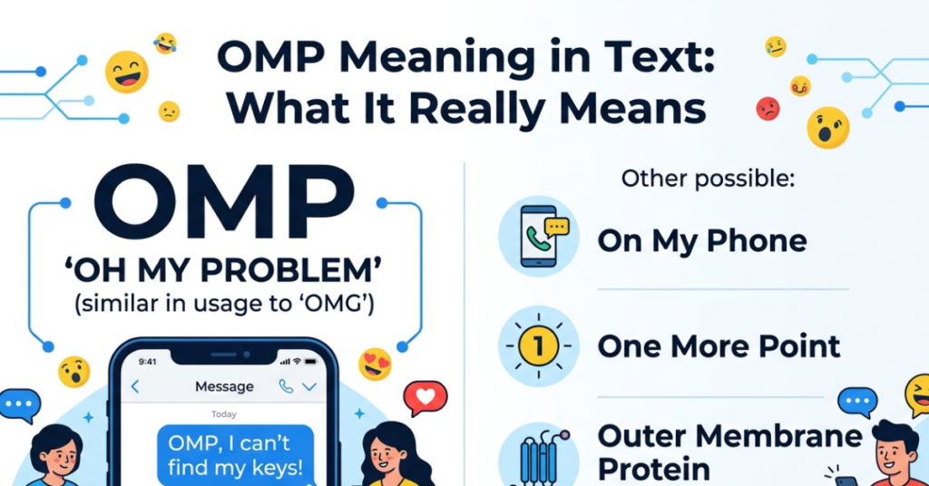 OMP Meaning in Text: What It Really Means