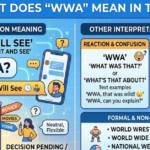what does wwa mean in text