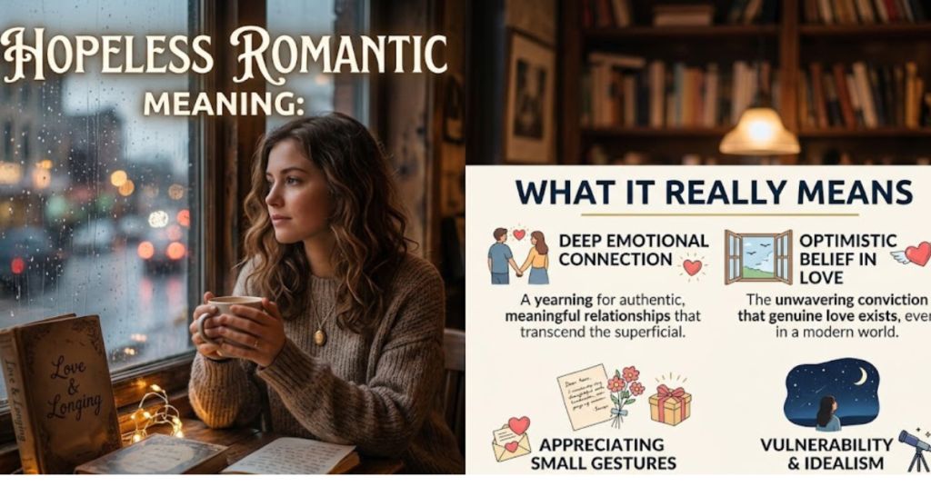 hopeless romantic meaning