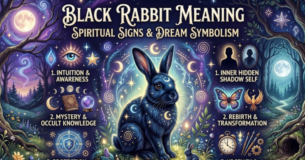 Black Rabbit Meaning: Spiritual Signs & Dream Symbolism