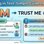 tm meaning in text