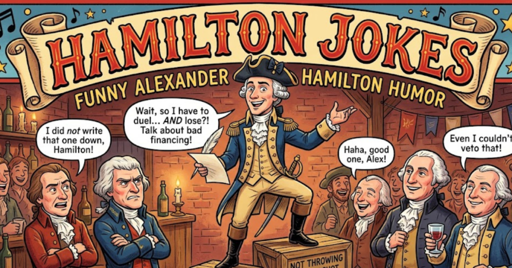Hamilton Jokes: Funny Alexander Hamilton Humor