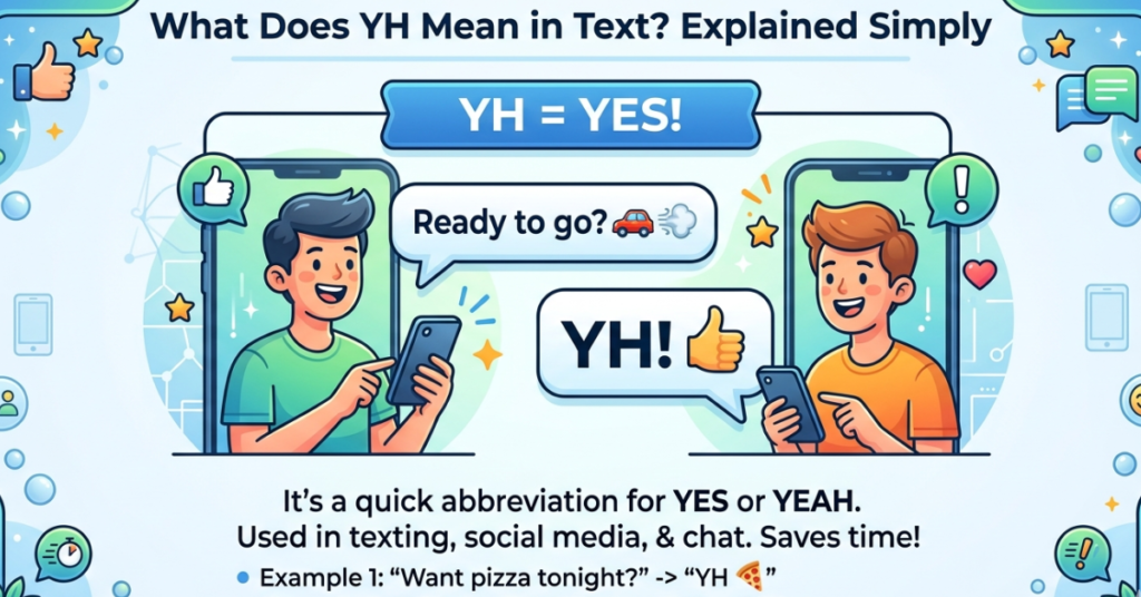What Does YH Mean in Text? Explained Simply