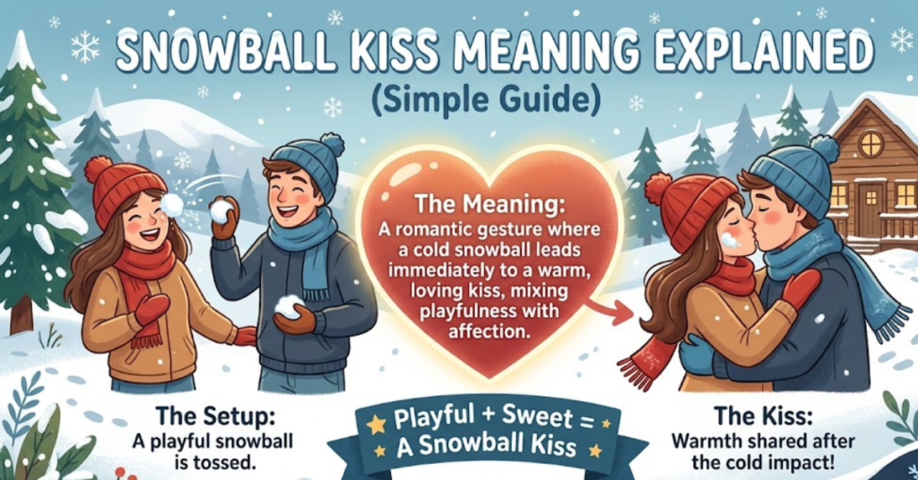 Snowball Kiss Meaning Explained (Simple Guide)