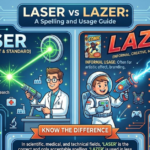 Laser vs Lazer: Correct Spelling & Meaning
