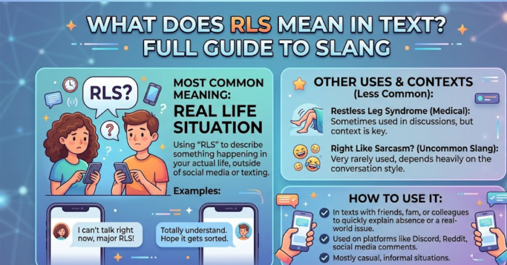 What Does RLS Mean in Text? Full Guide to Slang