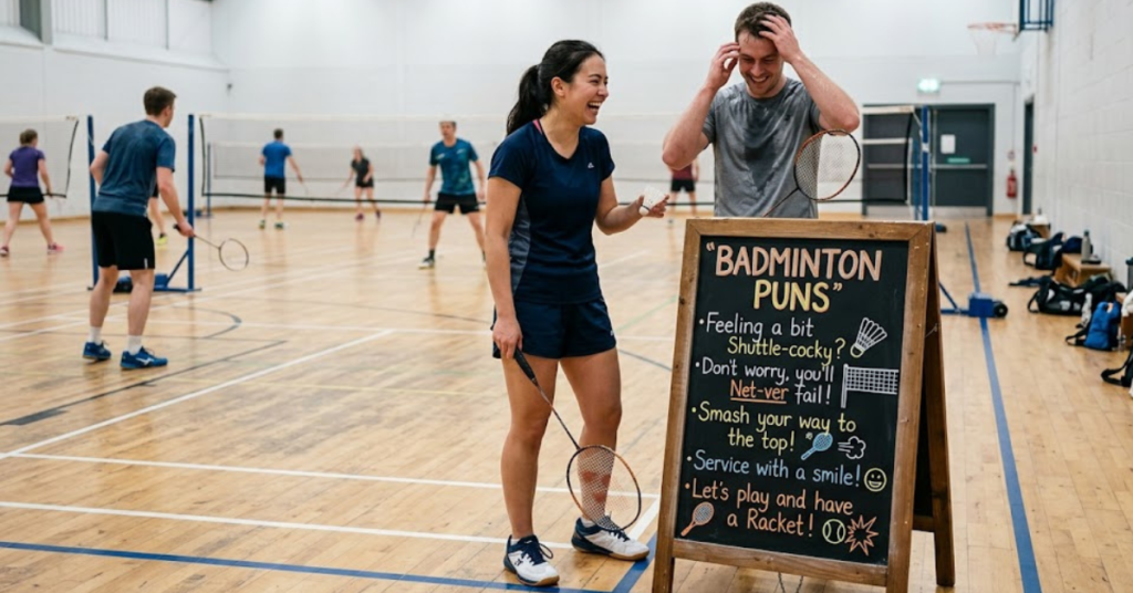 Smash the Laughs: Best Badminton Puns & Wordplay Fun