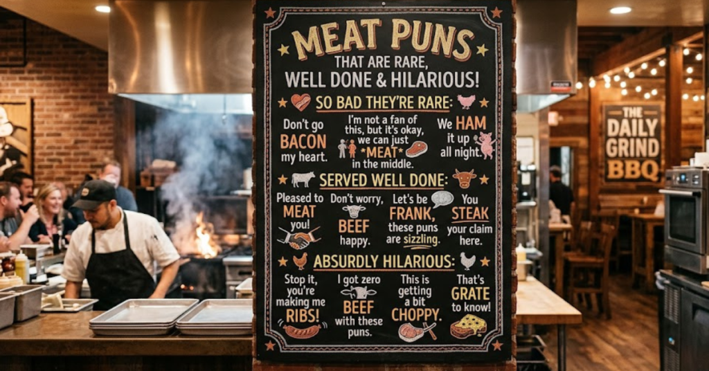 Meat Puns That Are Rare, Well Done & Hilarious
