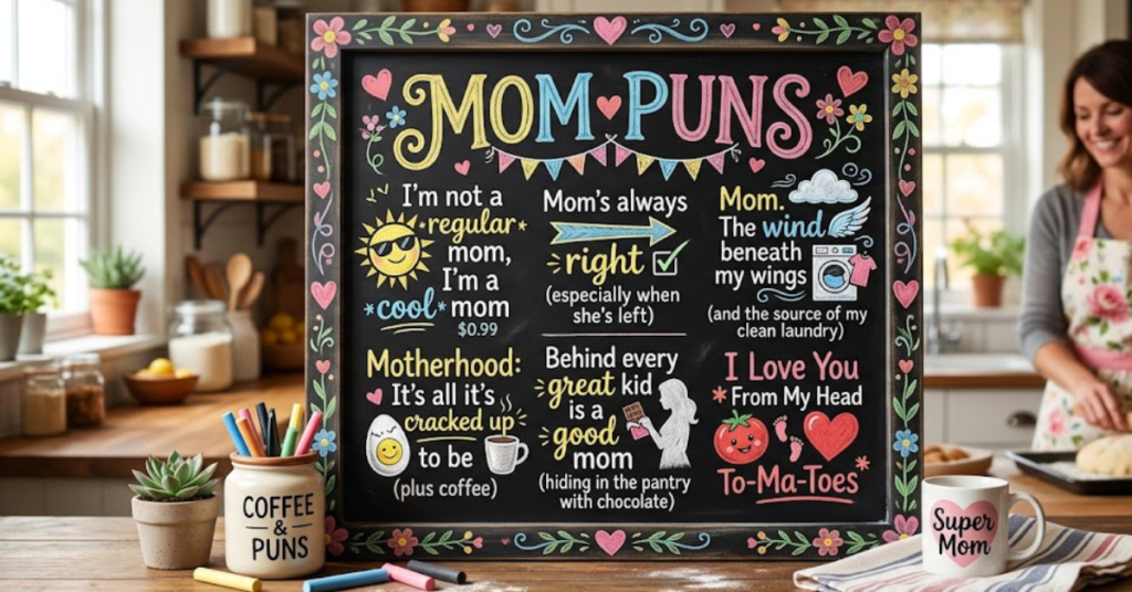 Mom Puns Meaning: Funny Mom Puns That Never Get Old