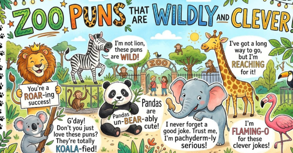 Zoo Puns That Are Wildly Funny and Clever