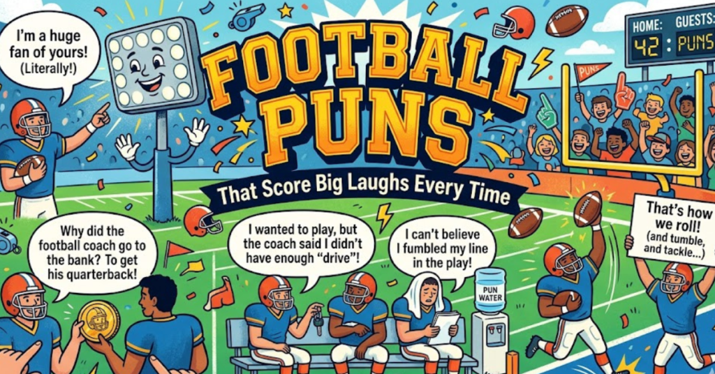 Football Puns That Score Big Laughs Every Time