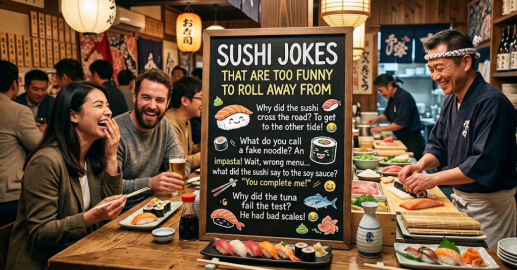 Sushi Jokes That Are Too Funny to Roll Away From