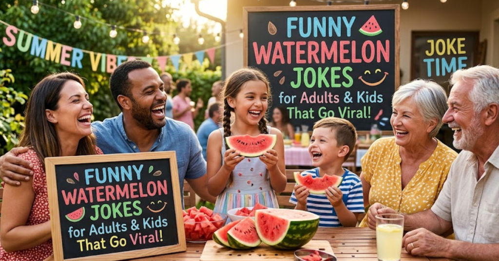 Funny Watermelon Jokes for Adults & Kids That Go Viral
