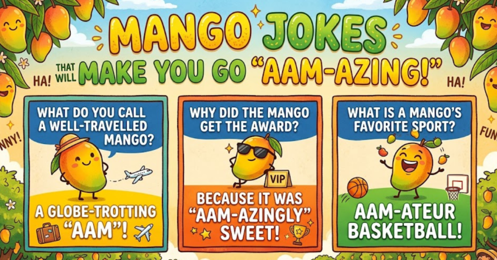 Mango Jokes That Will Make You Go “Aam-azing!