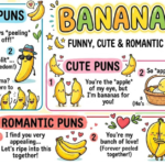 Banana Puns: Funny, Cute & Romantic Wordplay Ideas
