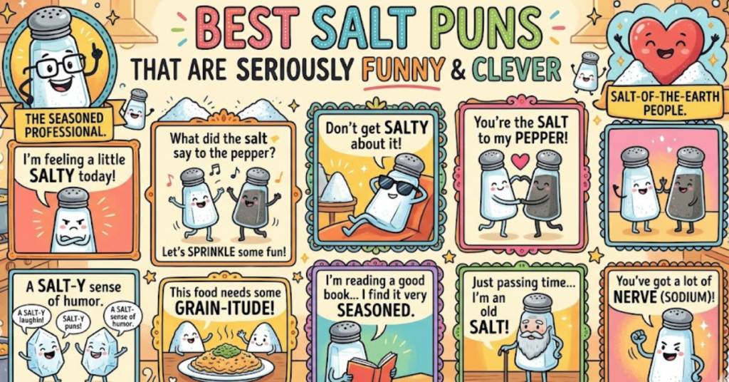 Best Salt Puns That Are Seriously Funny and Clever